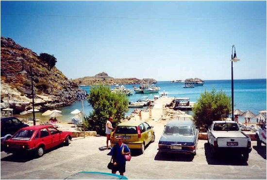 Chyba najładniejszą miejscowością na wyspie Rodos jest Lindos na wschodnim wybrzeżu