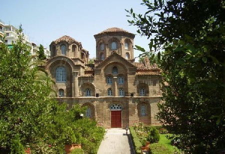 Kościół Panagia Halkedon z XI wieku mogę obejrzeć tylko z zewnątrz – był zamknięty