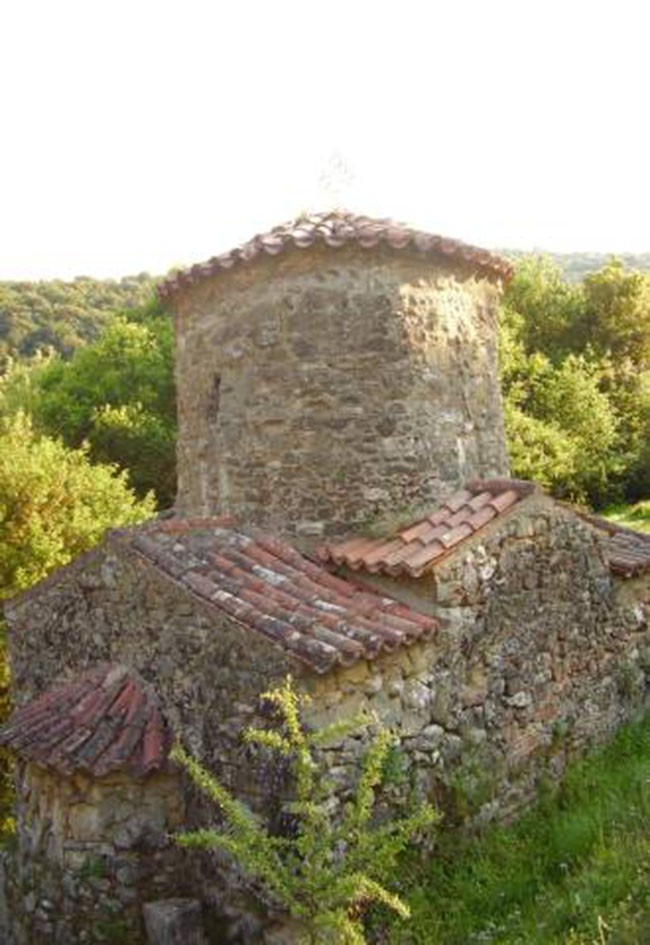 ...i bizantyjski kościółek Agios Andreas