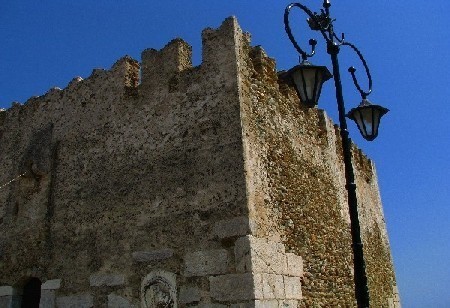 Forteca Bourtzi w miasteczku Karystos