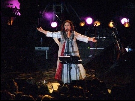 Koncert mojej Haris Alexiou w teatrze Petra w Atenach... niezapomniane wrażenie!!!! 