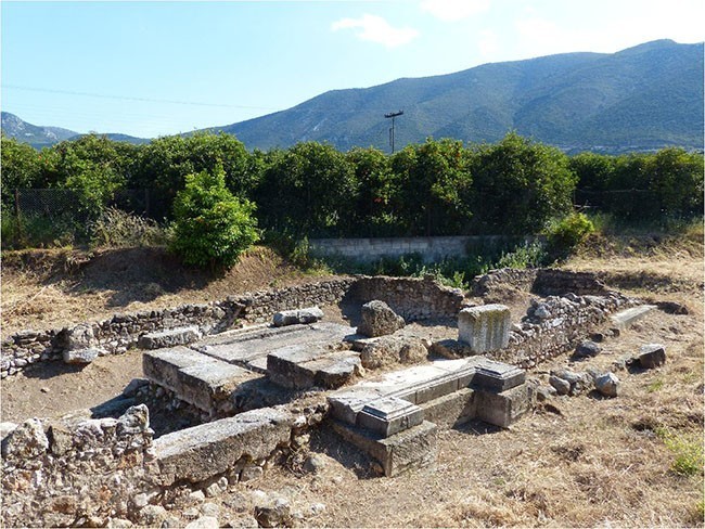 Wykopaliska prowadzone w pobliżu Małego Teatru Antycznego przy Palea Epidavros