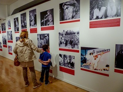 Fragmenty wystawy w Muzeum Benaki Fragmenty wystawy w Muzeum Benaki