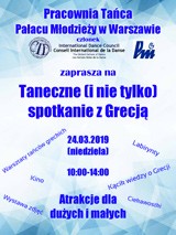 Taneczne (i nie tylko) spotkanie z Grecją  w Warszawie 