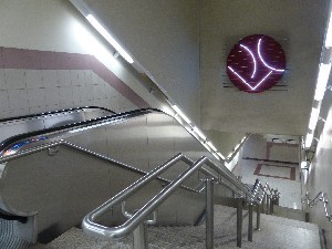 Stacja metra Panormou (niebieska linia)