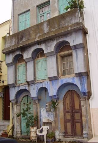 Chios. To jeszcze jedno zdjecie z mojej kolekcji budynków w mieście, które mnie wprost zachwycały.