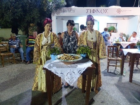 Artemonas – w czasie festiwalu kulinarnego Cyklad