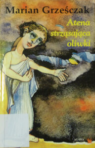 Book Cover: Atena strząsająca oliwki