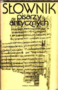 Book Cover: Słownik pisarzy antycznych