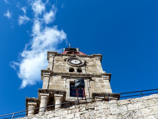 Wieża zegarowa zwana Roloi w Rodos